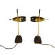 Oscar Torlasco, pair of table lamps modele 577, Lumi Milan, 1960