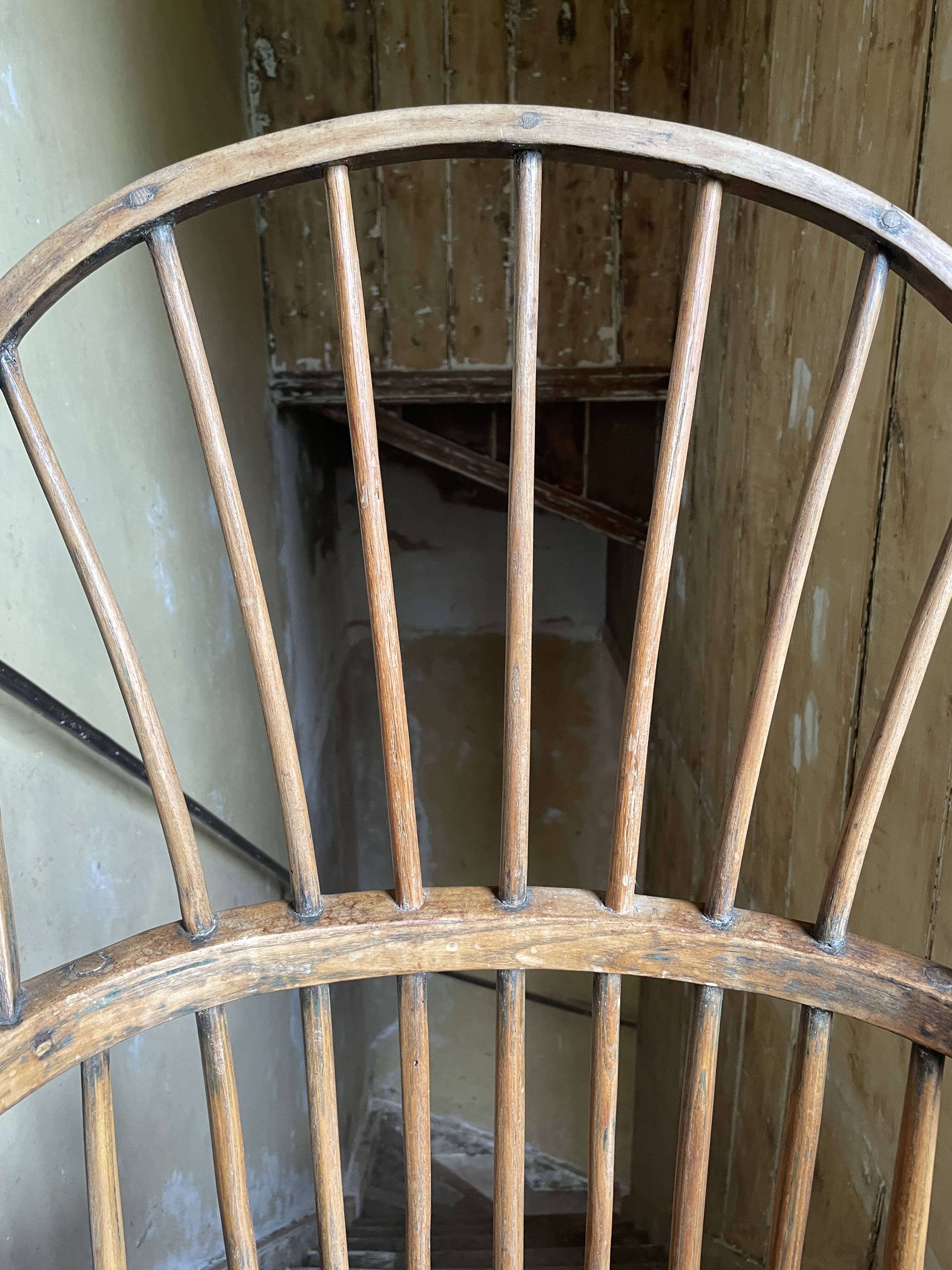 18th / Early 19th Century English Vernacular Windsor Armchair | Primitive E