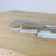 11 art deco glass knife holders and salt shaker