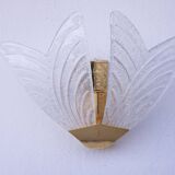 Set of 4 Sorrento, Italian Murano Glass Wall Light, 1970s