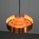 Copper Pendant by Jo Hammerborg for Fog & Morup, 1960s