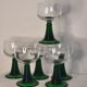 Green footed glasses