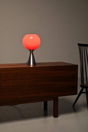Space Age Table Lamp in Aluminum from Erco