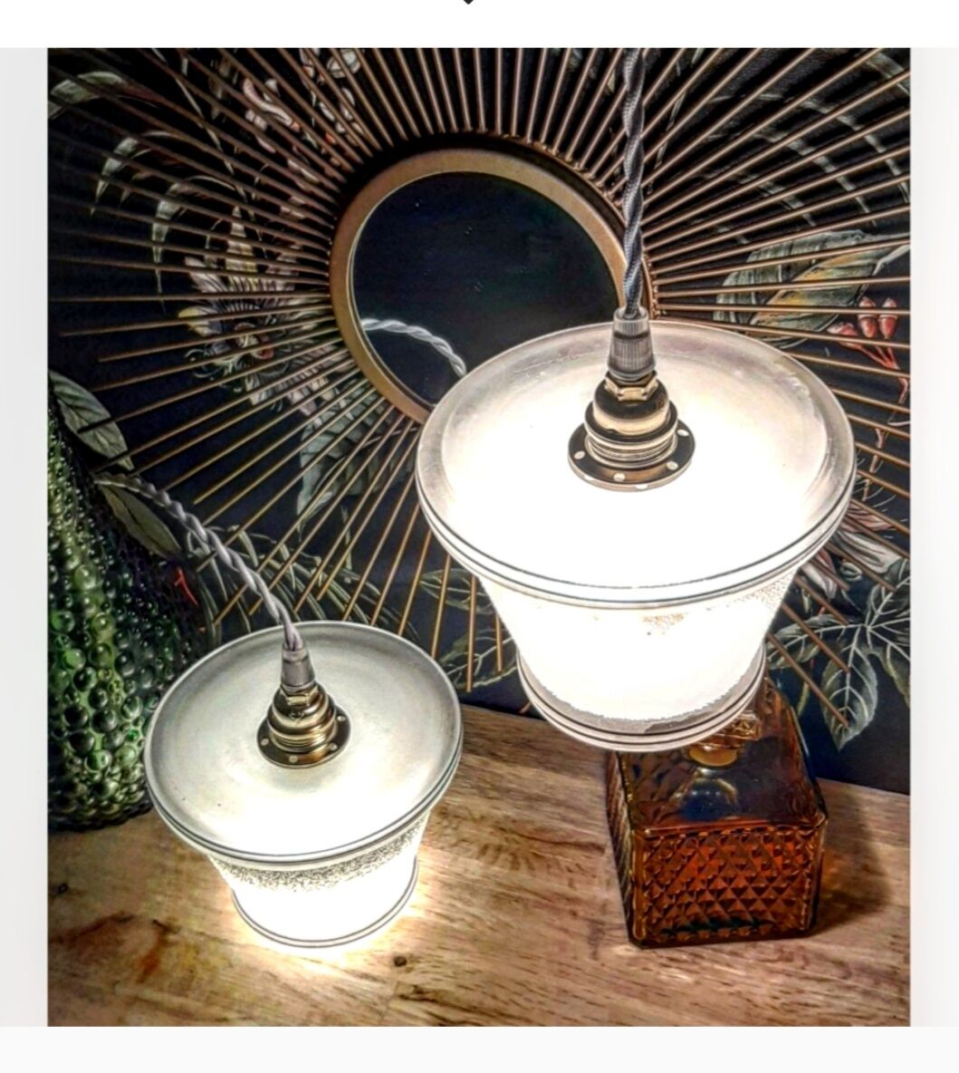 Art Deco hanging lamp