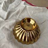 Vide poche coquillage doré