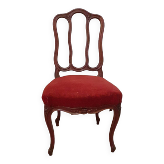 Chaise liégeoise de style Louis XV