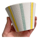 Mid century ceramic planter by Adco, vintage, 1950s flower pot