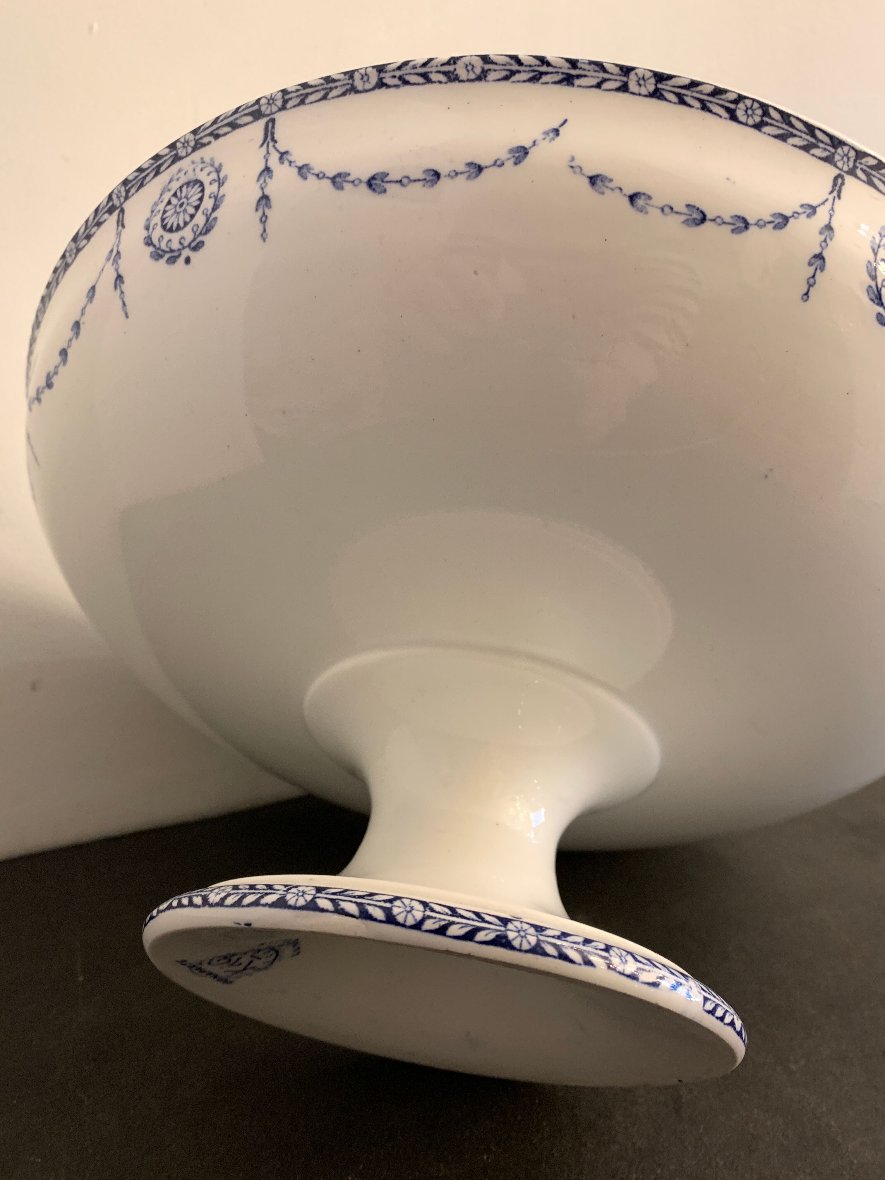 Old compotier KG Lunéville, model Napoleon, 1900