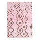 Tapis kilim marocain rose