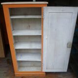 Small piece of furniture with orange patina