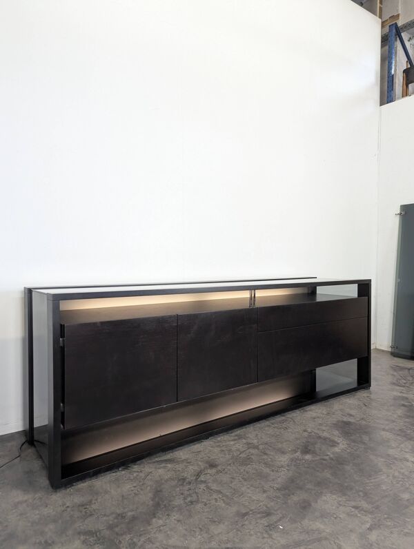 Enfilade Roche Bobois modèle Glassbox