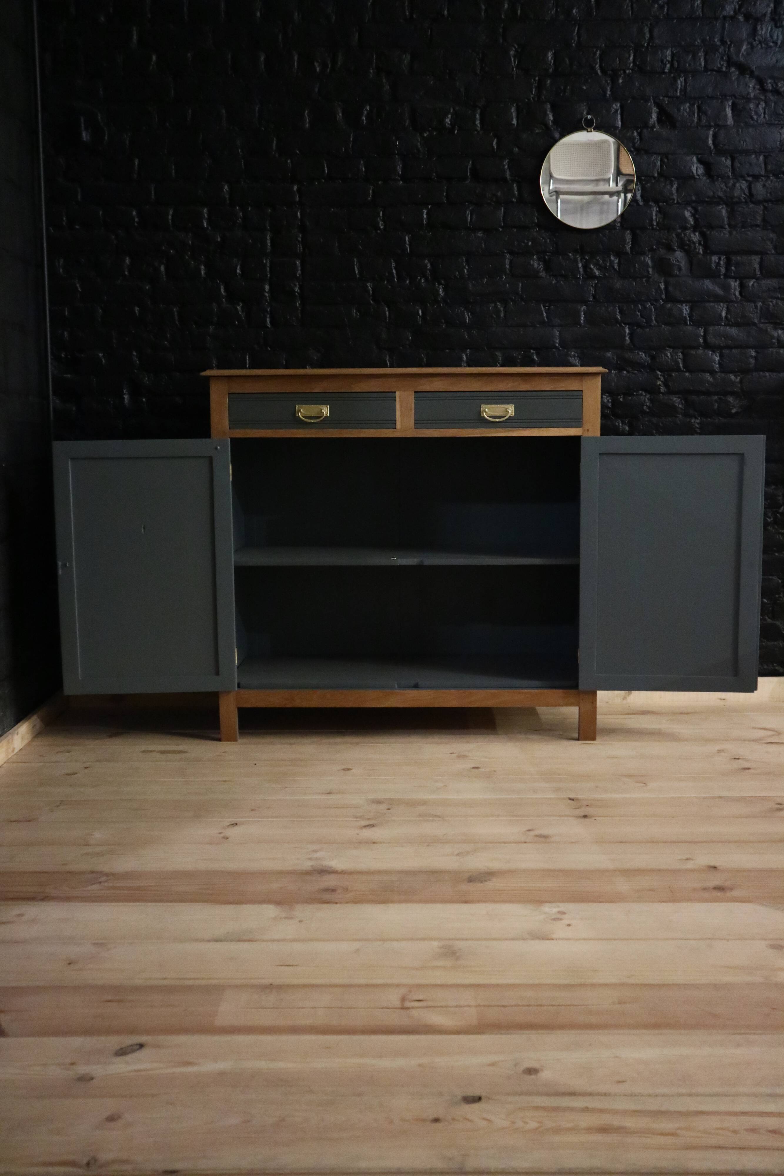 Completely restored two-tone Parisian buffet