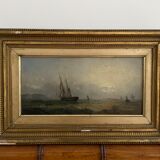 Marine painting signed Adolphus Knell