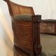 Caninboard office chair, 19th century