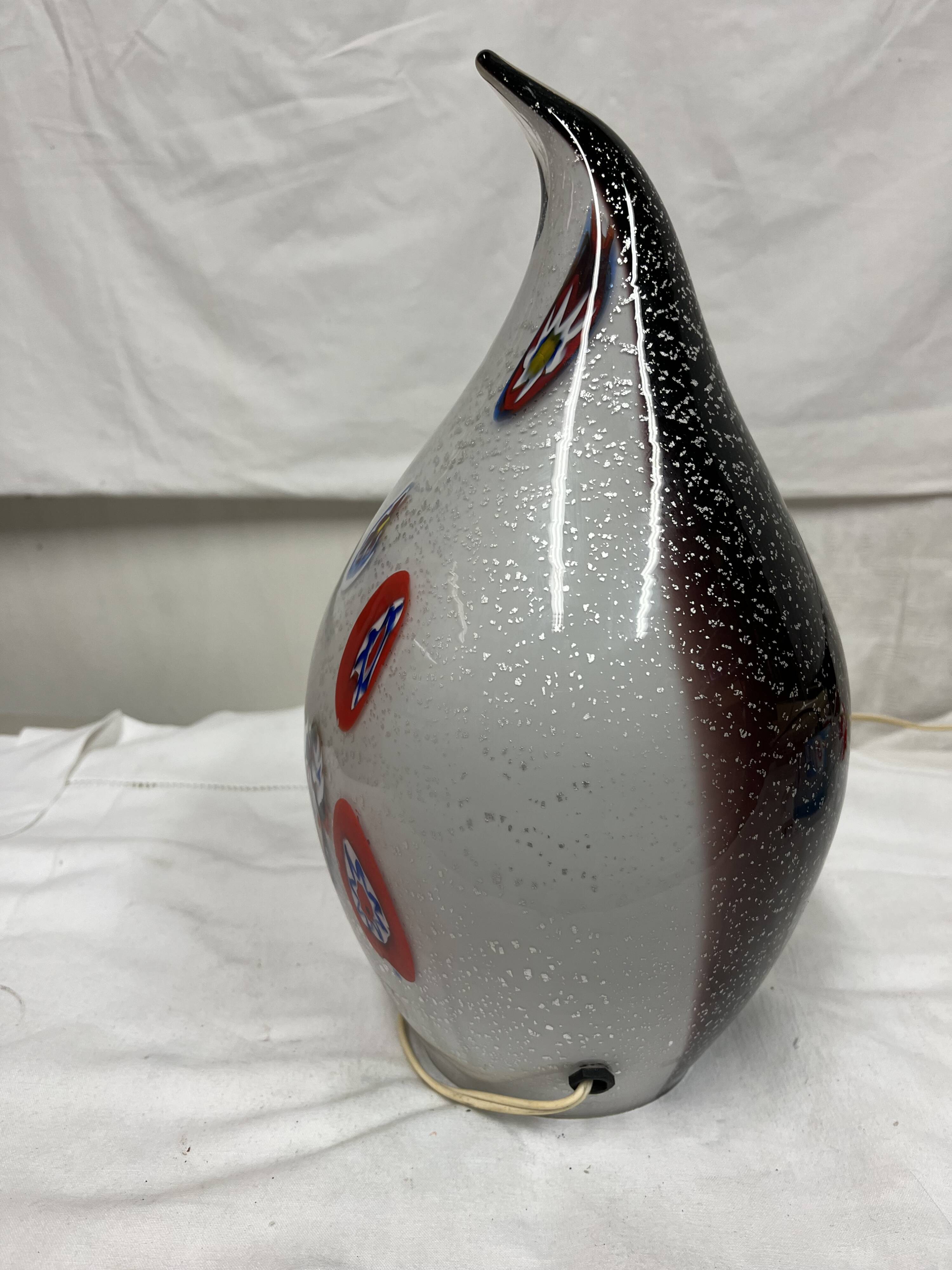 Murano glass drop lamp design from the 70s