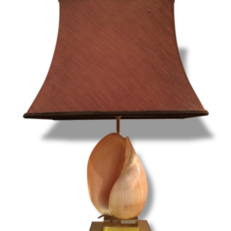 Lampe coquillage, vers 1970