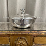 Vegetable Christofle silver metal Louis XV style "net/Chinon