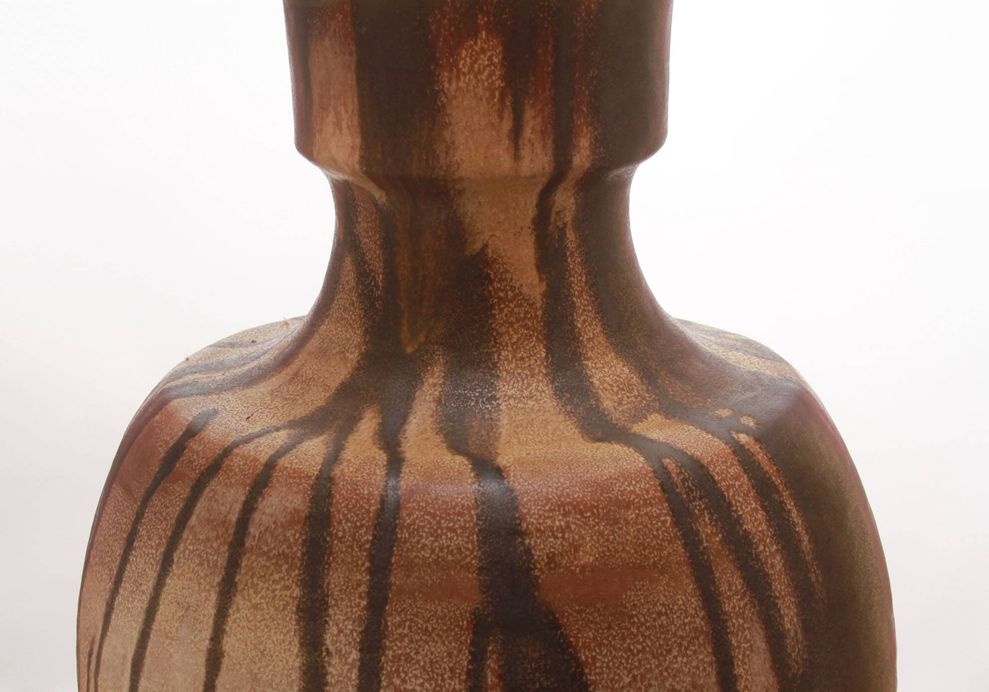 1960s table lamp Majolika