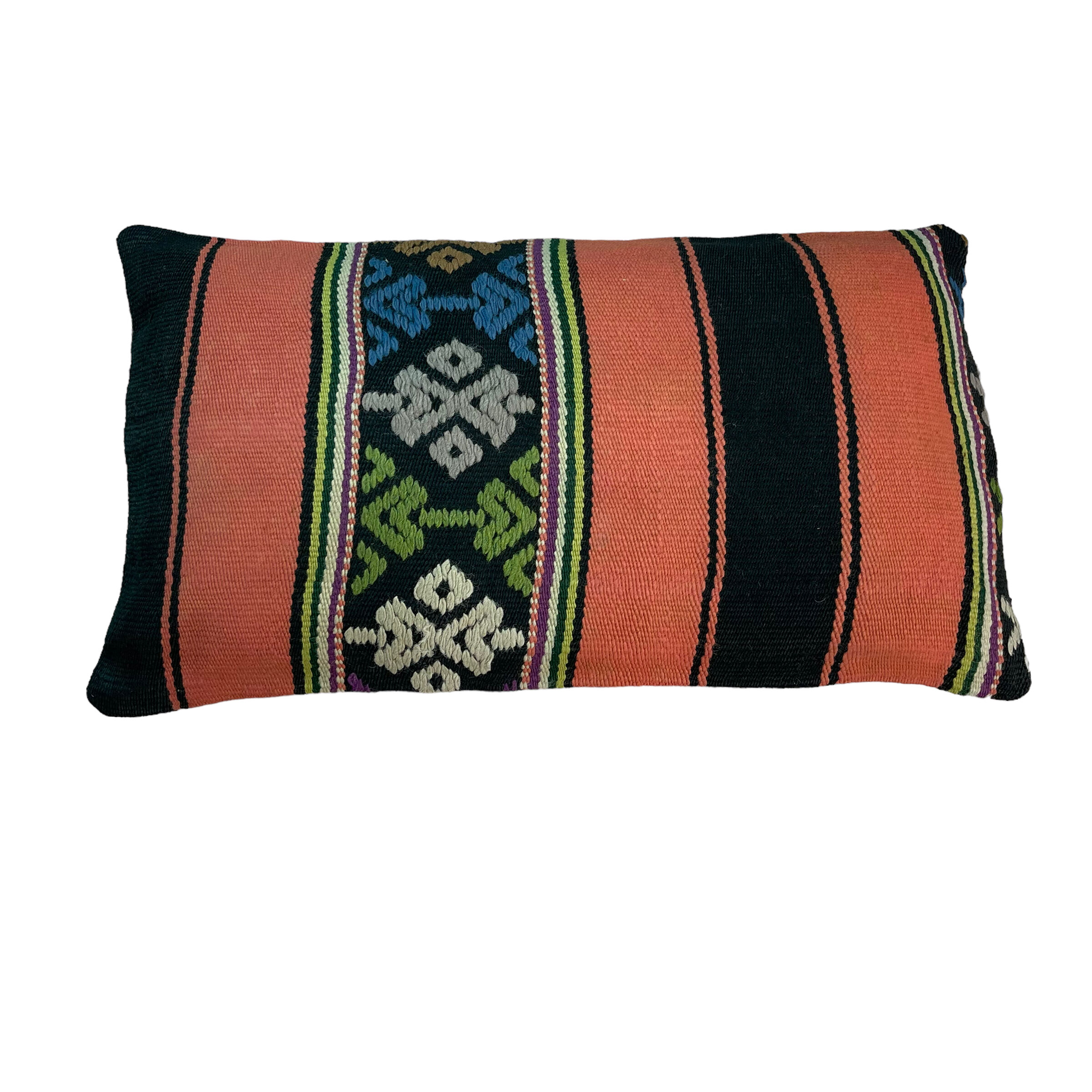 Vintage turkish handmade cushion cover , 30 x 50 cm