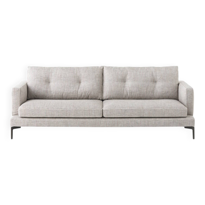 Canapé, sofa, ''essentiel 154'', 2 places, beige VIP par Sergio Bicego, SABA,
