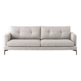 Sofa, sofa, "essentiel 154", 2 seater, VIP beige by Sergio Bicego, SABA,