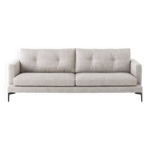 Sofa, sofa, "essentiel 154", 2 seater, VIP beige by Sergio Bicego, SABA,