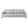 Sofa, sofa, "essentiel 154", 2 seater, VIP beige by Sergio Bicego, SABA,