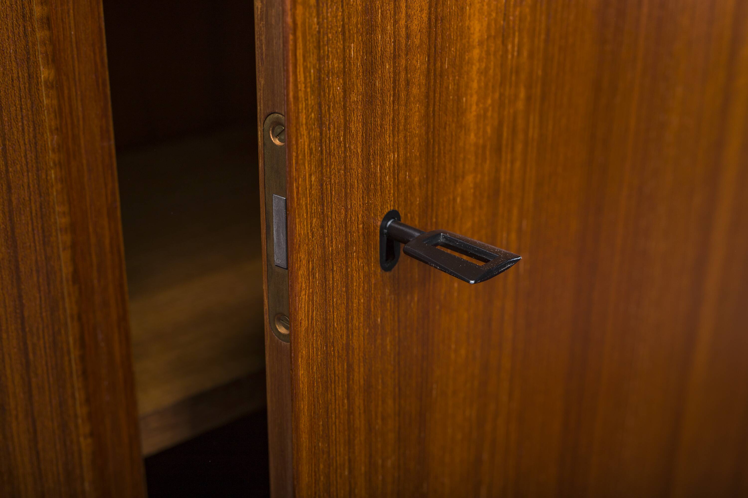 Large Vintage Cabinet in Teak by Heinrich Riestenpatt, 1960