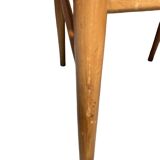 Set of six wooden chairs