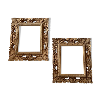 Cadres en bois sculptés
