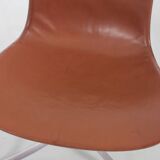 Set of 4 Scandinavian chairs model PK9 original edition K. Christiansen