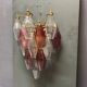 Appliques en verre de Murano Poliedri, Italie, années 1980 - Ensemble de 2