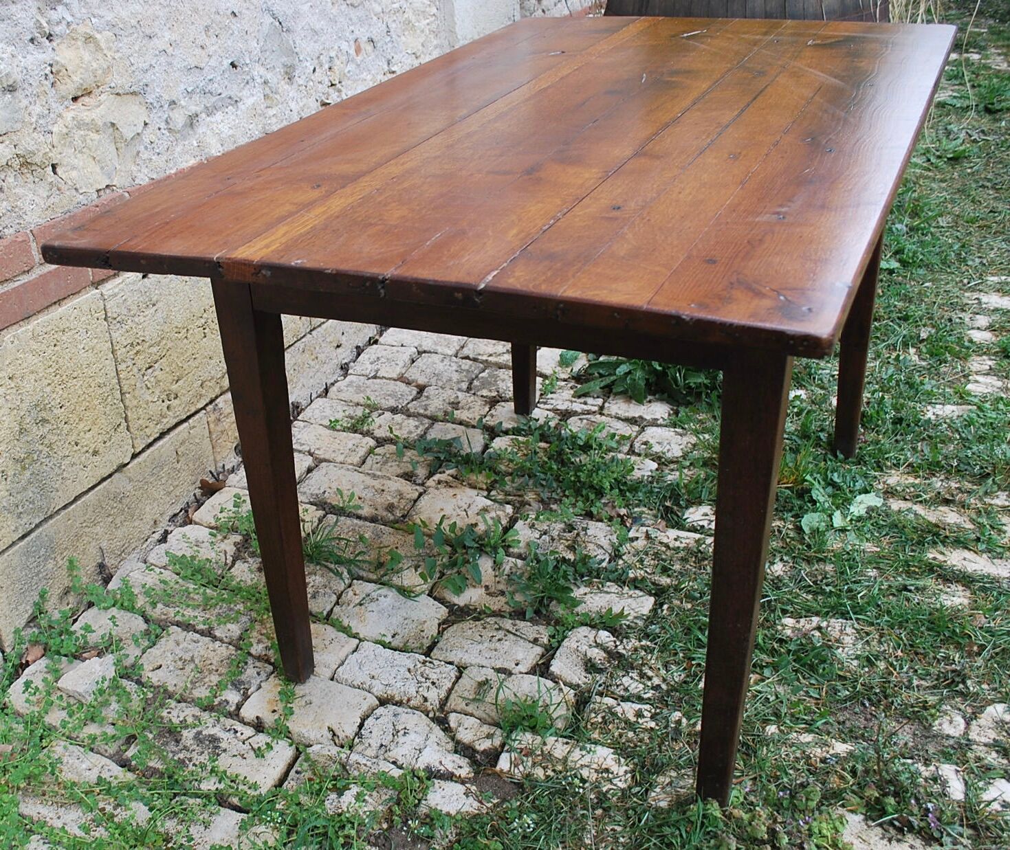 Vintage farm table