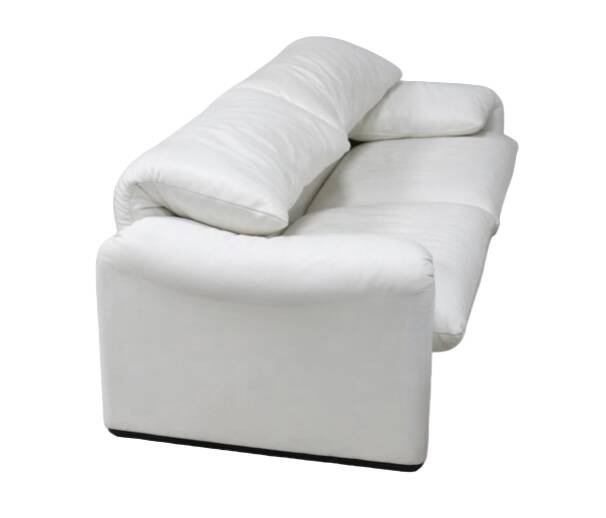Cassina leather sofa Maralunga model