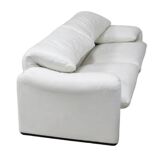 Cassina leather sofa Maralunga model