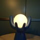 Ceramic hand lamp 1970-80