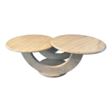 Travertine coffee table from the 70s