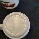 Set of 4 cups Tacot series in arcopal