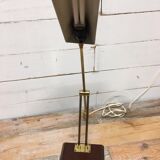 Brass and bakelite swing lamp 1980