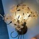Pink Murano Glass Flower Sconces Set of 2