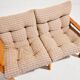 Upholstered sofa set, Set of 3