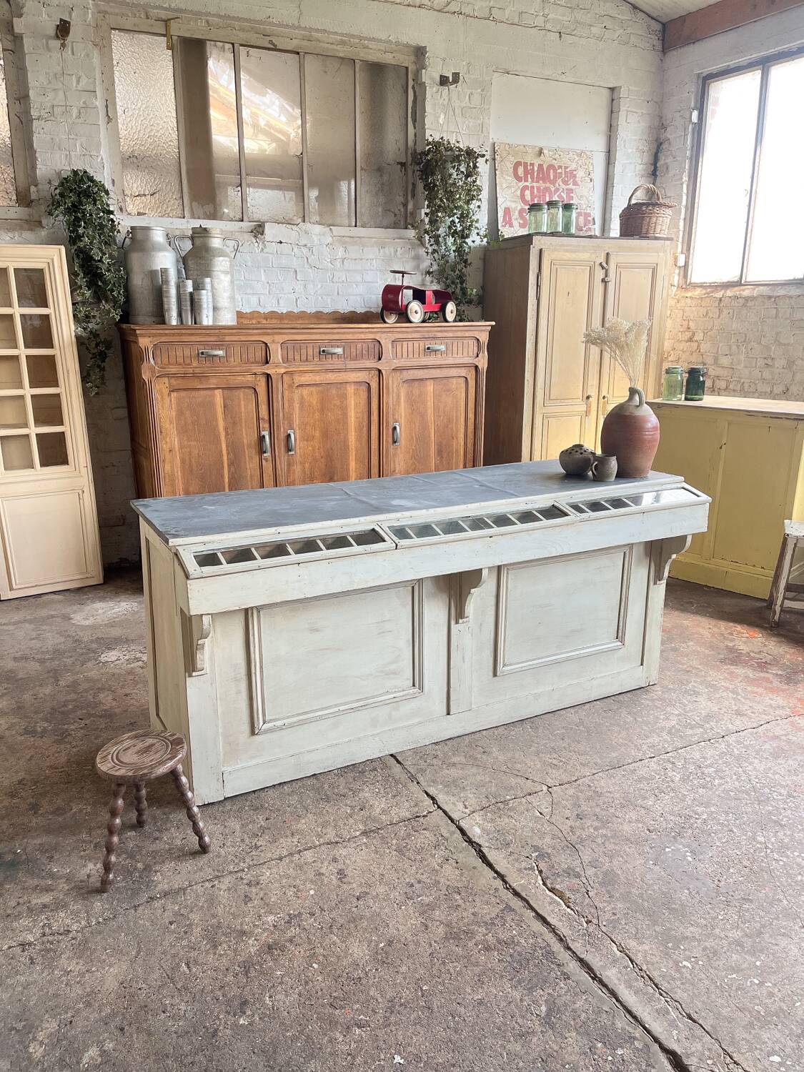 Old hardware store counter