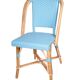 Chaise Fouquet’s Bleu doux