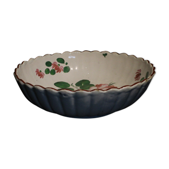 Salad bowl in oriental earthenware
