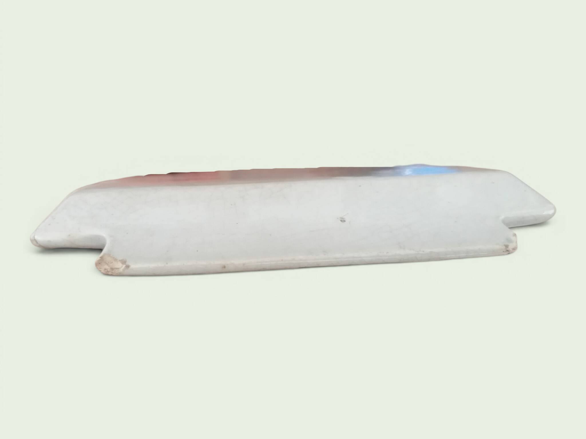 Service à thé en faience ancienne bleu et rose. Sarreguemine 1950