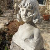 Bust Child in Platre