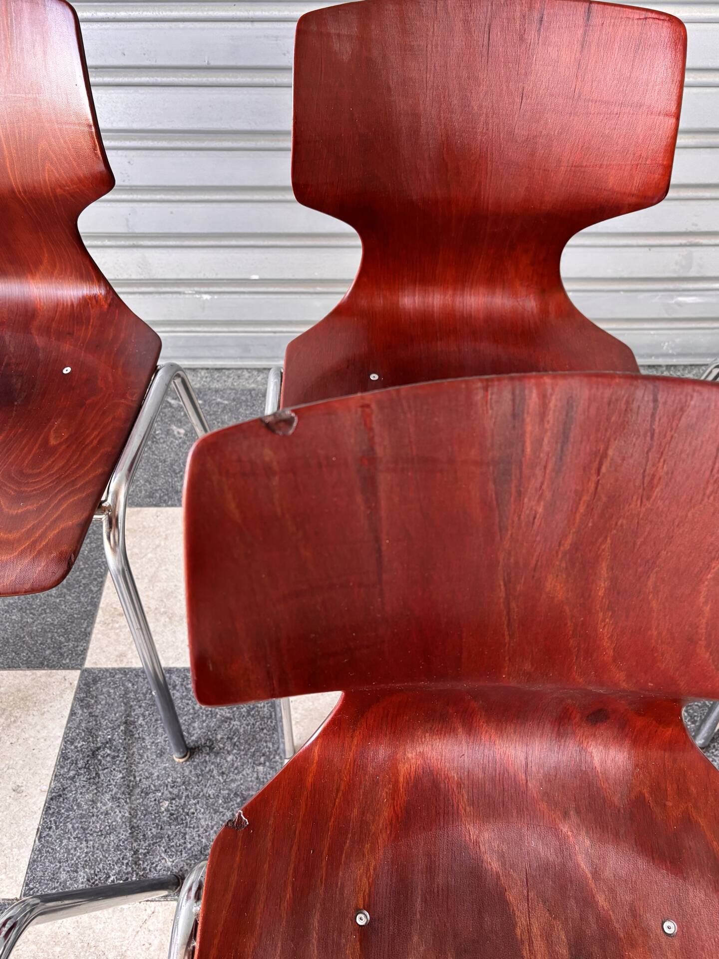 Lot de 10 chaises Pagholz