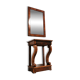 Museum mirror with console in Empire style, built around 1800.