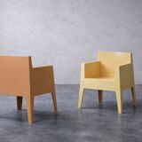 Set of 4 Vintage Mid-Century Modern Atlantide Collection Toy Plastic Chairs