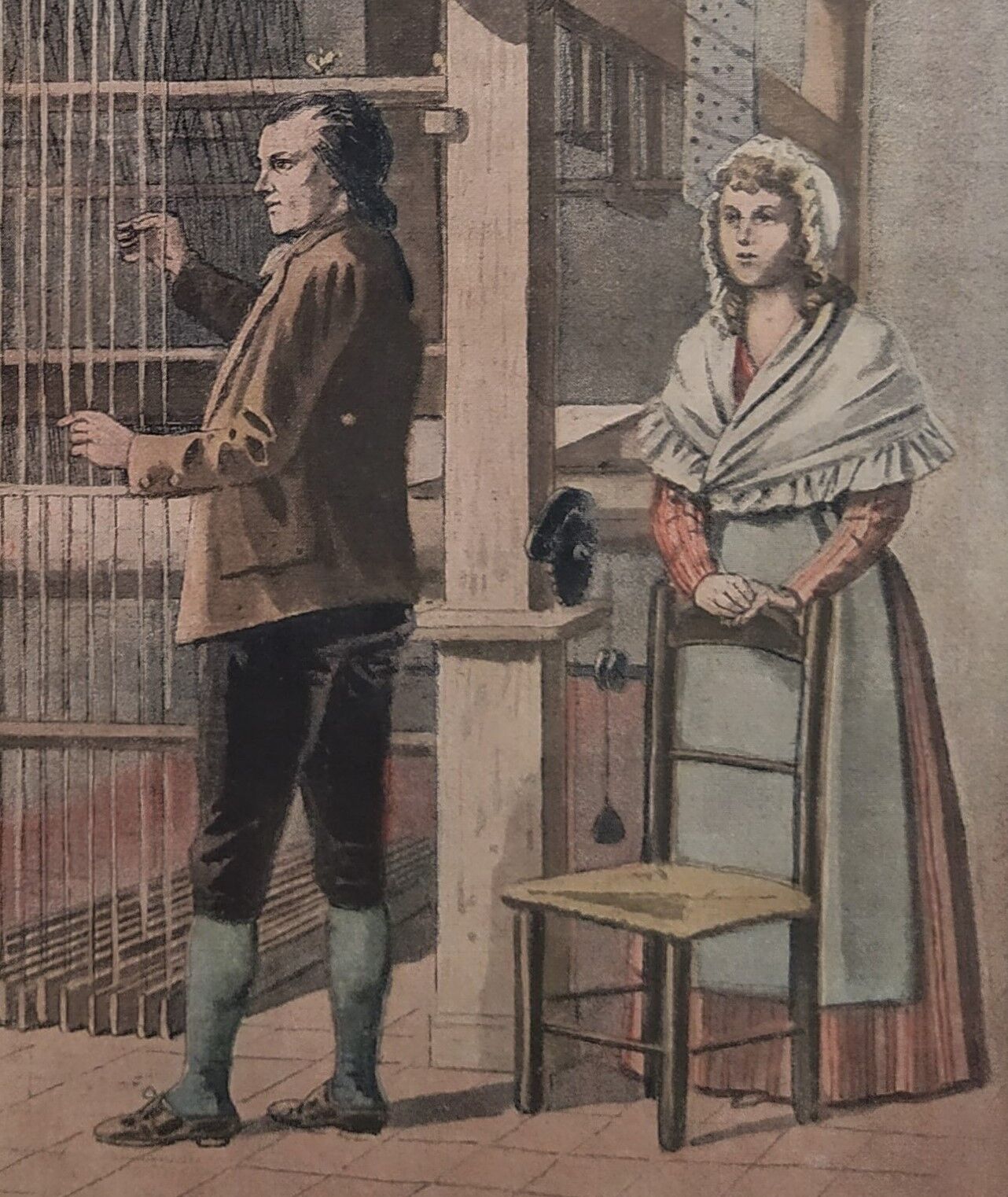 Jacquard's workshops in 1907